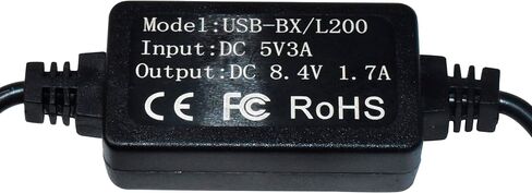 استبدال شاحن محول AC HQRP AC متوافق مع Sony FDR-AXP55 FDR-AX53 FDR-AX40 FDR-AX33 FDR-AX30 DCR-SX41E DCR-SX41EK DCR-SX33EK DEV-3 DEV-5 CARDOR ، DESK in Saudi Arabia