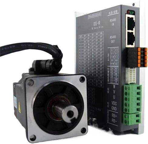 RS485 200W DC24V-48V 6A 3000rpm 2500 line incremental DC Servo Motor with Driver 6OM00630DC+DS-R200W in Saudi Arabia