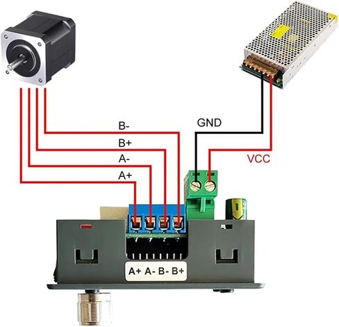 ControlModule-SMC02 Stepper Motor Driver Controller Integrated Board Forward/Reverse Pulse Speed Angle ControlModule for 42 in Saudi Arabia