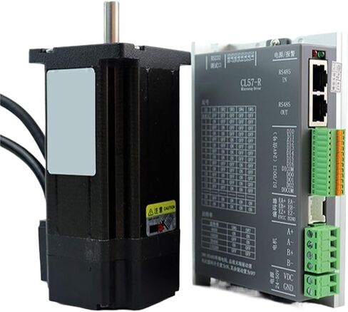 RS485 24 Motor Stepper 4.8N.m 5.8A 2 Phase Closed Loop Stepper Motor Driver kit LC60H2112+CL57R Motor Drivers in Saudi Arabia