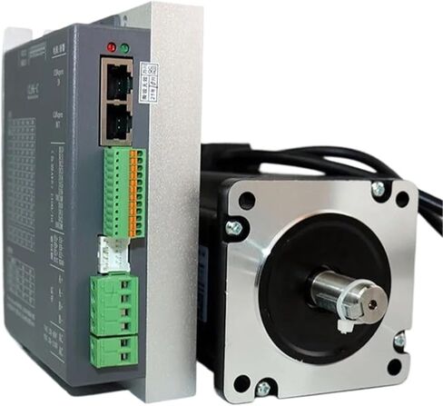 Canopen 34 Stepper Motor 12n.M 7.5a 2 طور حلقة محرك السهود مع مجموعة السائق LC86H2150+CL86C in Saudi Arabia