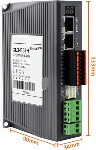 Stepper Motor Driver with 3N.m 4A 2 Phase Closed Loop Motor Stepper kit LC57H2102+CL3-E57H in Saudi Arabia