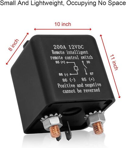 مفتاح قتل للسيارة، مفتاح فصل البطارية عن بعد 12 فولت 260 أمبير، مع شاشة رقمية LED، مفتاح قطع/إيقاف تشغيل بطارية التحكم عن بعد اللاسلكي للسيارة لشاحنة RV ATV in Saudi Arabia