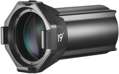 Godox 19-Degree Lens for Spotlight Attachment with Premium Construction and Compact Size for Sharp Projection with Minimal Light Spill (Black) in Saudi Arabia