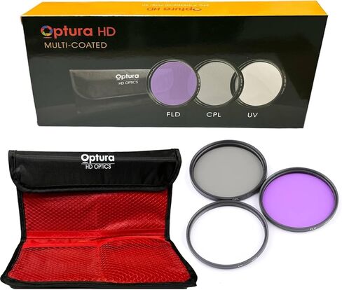 for FUJIFILM XF 16-80 f4 R OIS WR/for FUJIFILM XF 10-24mm f4 R OIS WR,72MM Multi-Coated Lens Filter Kit UV/FLD/CPL (72MM) in Kuwait