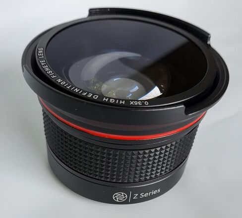 Super Hi Def 0.35x Fisheye Lens for Fujifilm Finepix HS28EXR HS25EXR in Saudi Arabia