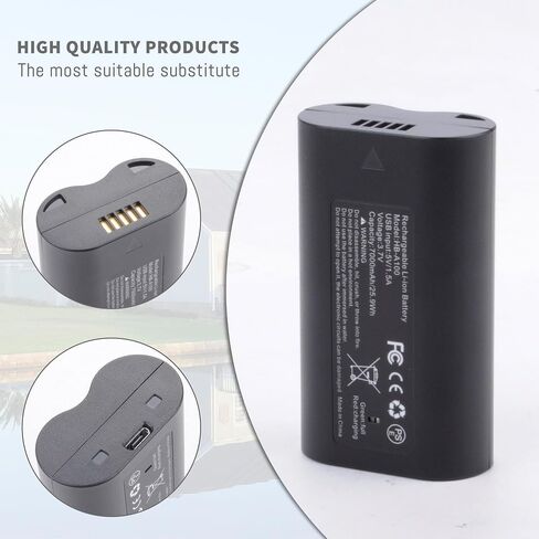 7000Mah Rechargeable Battery for Tapo C400, Tapo C420, Tapo D230, Upgraded Replacement Compatible for TP-Link C400S2, C420S1, C420S2, D230S1, Model for Tapo A100 Camera Battery in Saudi Arabia