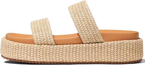 منصة المرأة Wedge Sandals Open Tee Summer Espadrilles Beach Raffia Slip on Cleat Gresgress Frick Shoes Resport Reserge Trorend 2025 in Kuwait