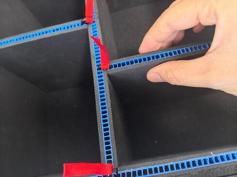 ترقية نظام مقسم DIY لحالة Pelican 1510 ، منظم قابل للتخصيص مع علامات تبويب U-Clips و Red سحب ، إدراج آمنة من الرغوة للأدوات ، الكاميرا ، العتاد الطبي ، التكتيكي (غير متضمن) in Kuwait