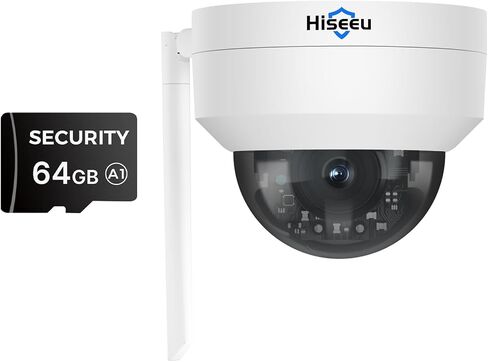 Hiseeu Product Image Security Camera 5MP PTZ Cameras Cameras Cameras Outdoor Explosion-Problosion Cameras Auto Tracking Motion Detect in Kuwait