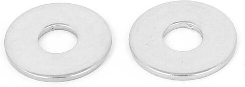 uxcell M2.5x6mmx0.5mm Stainless Steel Round Flat Washer for Bolt Screw 100Pcs in Kuwait