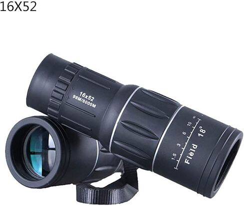 Monocular Telescope 16x52 Monocular Outdoor Portable Waterproof Focus Optics Zoom Lens Telescopic Monoculars Optics Telescope for Bird Watching Camping Hiking Traveling in Saudi Arabia