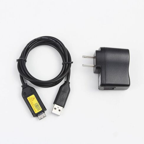 Maxllto USB AC/DC Power Adapter Charger Cord for Samsung NV4 NV33 NV40 L110 WB600 Camera in Saudi Arabia