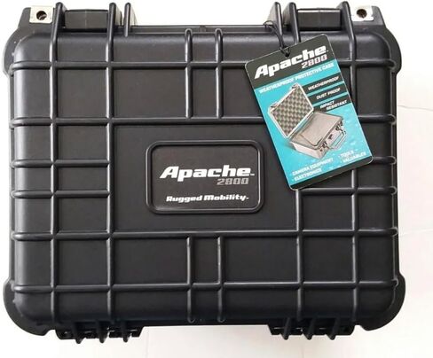 Generic 2800 Hard Case With Foam Weatherproof Protective Case, Medium, Black in Saudi Arabia