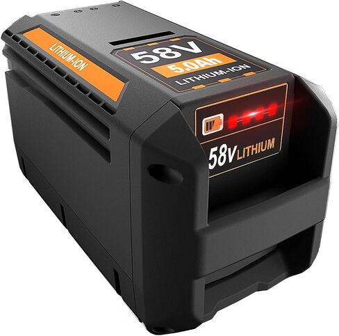 استبدال بطارية Echo 58V 5.0AH CBP-58V20 ، CBP-58V40 ، متوافق مع جميع أدوات البستنة من صدى 58V الأدوات (ليس من أجل جزازة العشب CLM-58V4AH CLM-58VBT) in Saudi Arabia