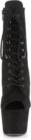 Pleaser Women's Adore 1021FS Burgundy Faux Suede Boot ، Size 10 in Kuwait