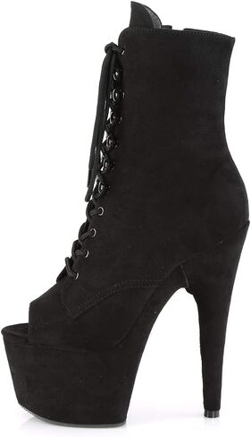 Pleaser Women's Adore 1021FS Burgundy Faux Suede Boot ، Size 10 in Kuwait