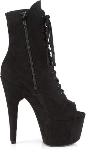 Pleaser Women's Adore 1021FS Burgundy Faux Suede Boot ، Size 10 in Kuwait
