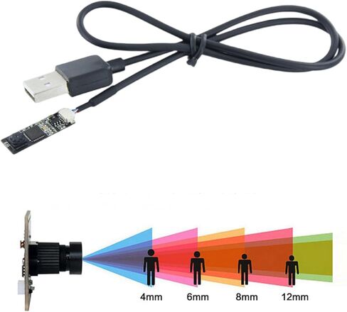 وحدة كاميرا USB 0.3 ميجابكسل التعرف على الوجه لوحة كاميرا ويب شريحة حساسية OV7675 محمول كاميرا الكمبيوتر المحمول in Kuwait