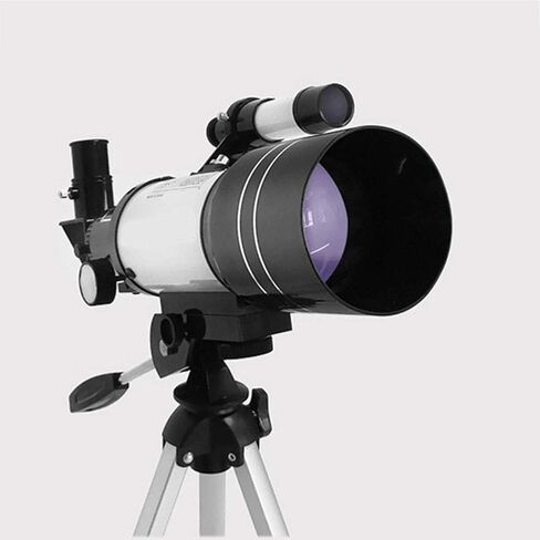 Binoculars Telescopes for Kids Beginners 70mm Astronomical Refractor with Tripod 3X Barlow Lens and Finder Scope Moon Filter Best Gift for Students in Saudi Arabia