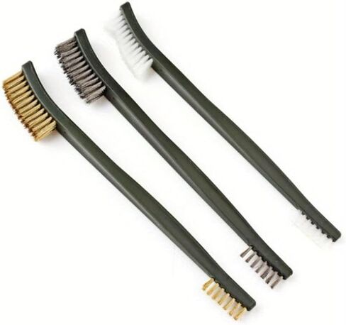 6pcs سلك فرشاة مجموعة الصلب المعدني النايلون تنظيف تنظيف الصدأ الفرشاة الفرشاة المعادن in Saudi Arabia