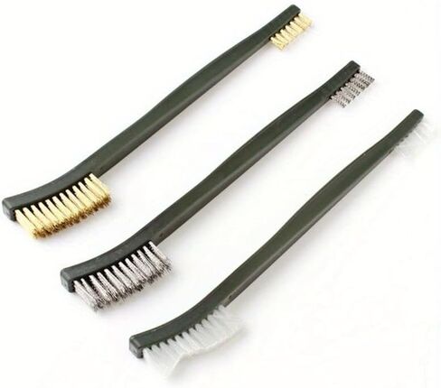 6pcs سلك فرشاة مجموعة الصلب المعدني النايلون تنظيف تنظيف الصدأ الفرشاة الفرشاة المعادن in Saudi Arabia