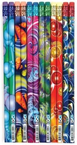 أقلام الرصاص المبهرة، أشكال مختلفة للأطفال، مجموعة من 144 قطعة (64244) Set of 144 in Kuwait