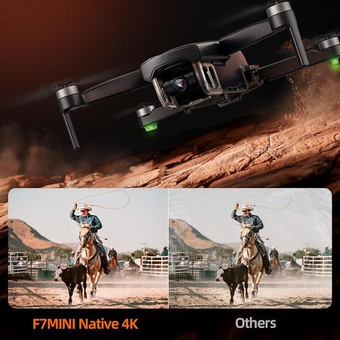 BWINE 【حفظ 117.99 دولار】 F7MINI GPS DRONE مع كاميرا 4K للمبتدئين البالغين+ B112 وحدة معرف عن بعد لتتبع GPS ، لا تفقد الطائرة بدون طيار ، الأمان المزدوج in Kuwait