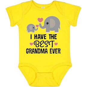 inktastic Grandkids Best Grandma Ever Baby Bodysuit in Kuwait