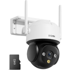 Zosi C290 4K 8MP UHD WIFI WIFI Camera Camera Outdoor Indoor ، Plug-In/Tilt IP Camera ، AI Human Face Motent Conclist in Kuwait