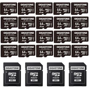 Gigastone 8GB Micro SD بطاقة 10 عبوات ، فيديو HD الكامل ، مراقبة كاميرا كاميرا كاميرا كاميرا ، 85 ميجابايت/S Micro SDHC Class 10 in Kuwait