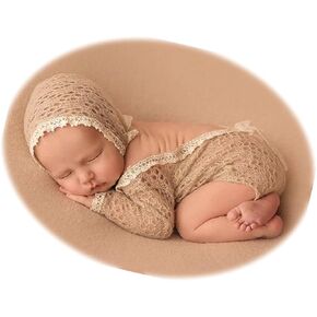 Newborn Photography Props Set, Purple Tulle Princess Dress with Shoes,Newborn Baby Photography Outfits in Kuwait