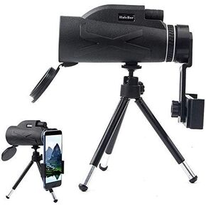 Updated Newest Monocular Telescope High Power 80x100 Compact Portable Monoculars Scope Waterproof with Phone Clip&Tripod for Smartphone Bird Watching in Saudi Arabia