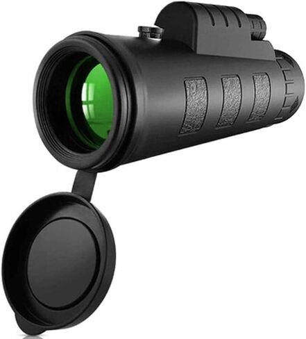 Professional Monocular Telescope 40x60 High Power Monocular with Smartphone Holder Tripod for Adults Waterproof Nightwith Durable and Clear Prism Dual Focus for Bird Watching Camping in Saudi Arabia