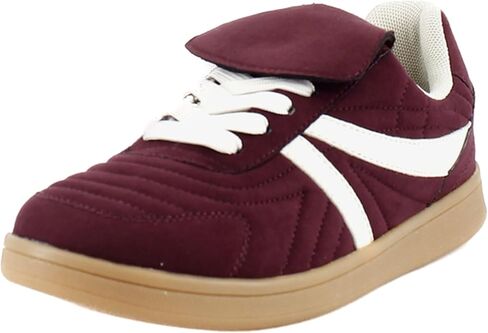 Steve Madden Women's Women's Madrid Sneaker, Burgundy, 8.5 in Saudi Arabia