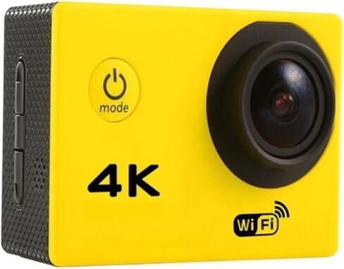 الكاميرا 4K عمل الكاميرا 30 إطارًا في الثانية/170D خوذة تحت الماء WaterProf 2.0 بوصة شاشة WiFi التحكم عن بعد الرياضة Go Video Camera Pro DSLR (إضافة بطاقة 64 جرام ، وردي) in Kuwait