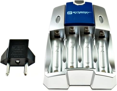 Synergy Digital Camera Battery Charger, Compatible with Sony DSC-H5 Digital Camera Battery Charger Replacement Charger for AA and AAA Battery - 110/220V Includes a EU Adapter in Saudi Arabia