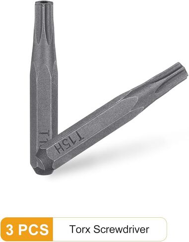 Harfington 3pcs T6H torx screwdriver بت 5/32 in Kuwait