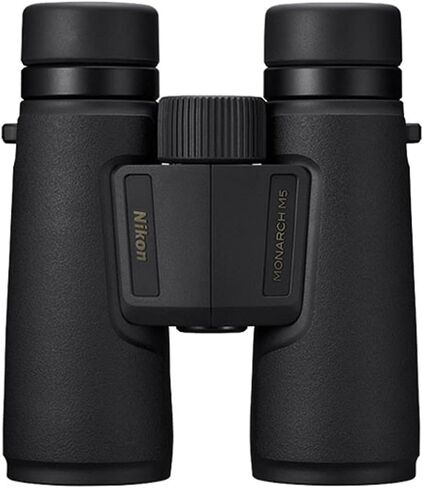 Nikon 16767 Monarch M5 8X42 Binoculars with 8X Magnification Power Bundle with Deco Gear Tactical Flashlight and Tactical Pen Set with Water/Shockproof Case and 6 x 6 inch Microfiber Cleaning Cloth in Saudi Arabia