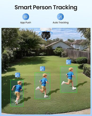 Zosi C290 4K 8MP UHD WIFI WIFI Camera Camera Outdoor Indoor ، Plug-In/Tilt IP Camera ، AI Human Face Motent Conclist in Kuwait