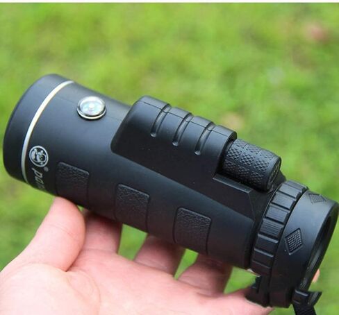 Binoculars 40X60 High Power BAK4 Prism Low NightScope Monocular Telescope Telescope with Smartphone Holder Tripod IPX7 Waterproof Eco-Friendly Materials in Saudi Arabia