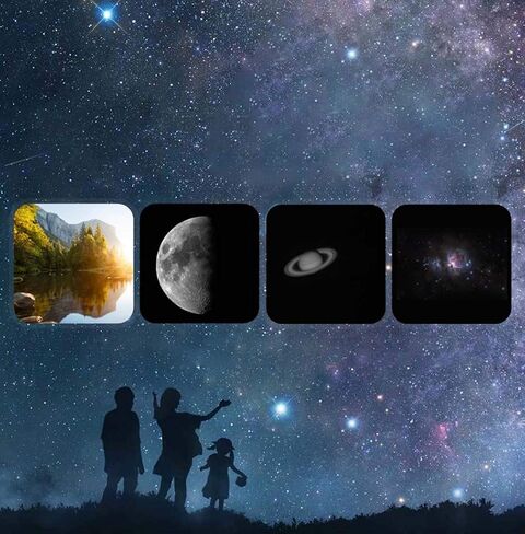 Monocular Telescope Zoom Deep Space Adult Astronomical Telescope Professional Stargazing High Magnification 5000 for Traveling in Saudi Arabia