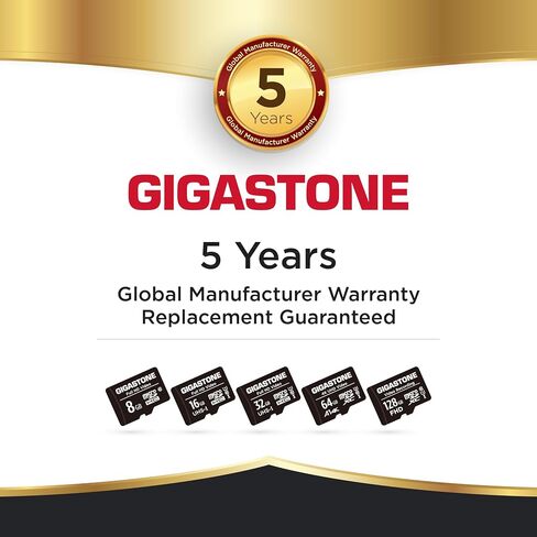 Gigastone 8GB Micro SD بطاقة 10 عبوات ، فيديو HD الكامل ، مراقبة كاميرا كاميرا كاميرا كاميرا ، 85 ميجابايت/S Micro SDHC Class 10 in Kuwait