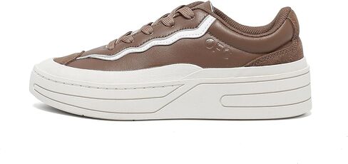 Women's Fashion Platform Sneakers-Genuine Leather Casual Walking Shoes-Non Slip Tennis Athletic Shoes in Kuwait