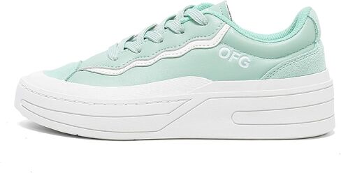 Women's Fashion Platform Sneakers-Genuine Leather Casual Walking Shoes-Non Slip Tennis Athletic Shoes in Kuwait