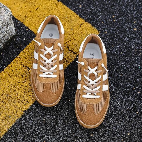 Comfortable Fashion Sneakers Women's Cooling Casual Sports Slip-On Sneaker Shoes for Women with Removable Insole in Kuwait