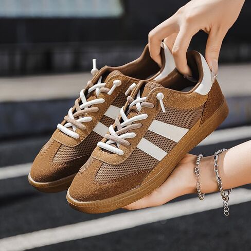 Comfortable Fashion Sneakers Women's Cooling Casual Sports Slip-On Sneaker Shoes for Women with Removable Insole in Kuwait