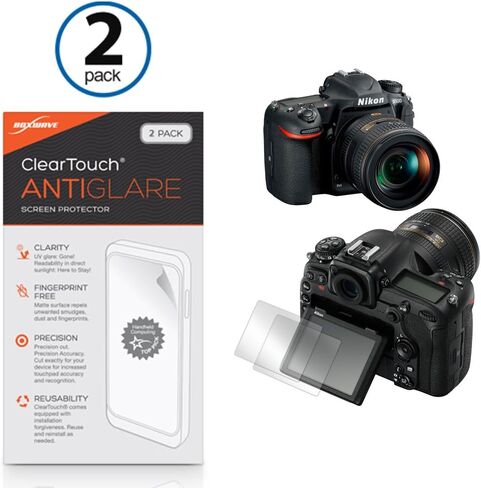 واقي شاشة Boxwave متوافق مع Nikon D500-Cleartouch Anti-Glare (2 pack) ، Skin-Fingerprint Matte Skin in Kuwait