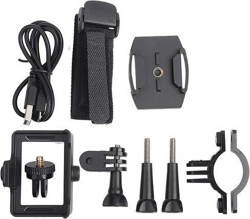 Sports Action Camera, 30M Underwater Camcorder, 90 Degree Angle Camcorder with Mounting Accessories Kit(Blue) in Saudi Arabia