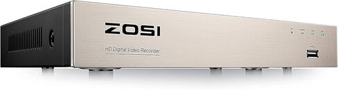 Zosi 8Channel Full 1080p High Definition Hybrid 4-in-1 HD TVI DVR Video Recorder CCTV Surveillance Camera Camera System Recording Recording Reservice (READED) in Saudi Arabia